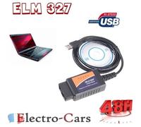 Interface de diagnostic - ELM327 USB - Multimarque - OBD2 - Lecture et effacement des codes défauts