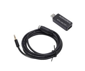 Interface de mode numérique, connecteur radio avec câble FT818, codec sonore USB pour WSJT X, FlDigi, Vox HF Kit VHF UHF FT8 FT4