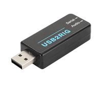 Interface de Modes Numériques Intégrée, Carte Son USB et Port Série 2 en 1 pour Wins, pour OS X, pour, pour et pour iOS, Contrôle Cat et Codec Sonore avec PPT