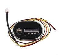 Interface de tableau de musique électrique USB 12 V pour enfants avec lecteur et circuit en plastique compatible MP3 (NO2 12 V)