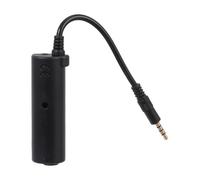 Interface Effets Guitare Électrique pour Smartphone et Tablette 21x2x2cm | Support en Caoutchouc et Cuivre, Liaison Mobile, Noir Sobre, Usage Extérieur, Musiciens Itinérants