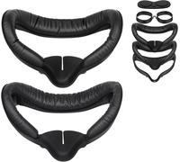 Interface Faciale Pour Oculus/Meta Quest 2 Accessoires (Améliorée), Avec 2 Coussin De Facial Protection, Coussinet Nasal Anti-Lumière (L/S), Protection Lentille, Entretoise Pour Lunettes (Ki[Z239]