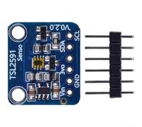 Interface I2C Pour Microcontrôleurs TSL2591 | Diodes IR et pour spectre complet, détection humaine, précision accrue, usage intérieur extérieur