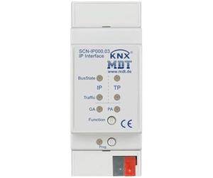 Interface IP, avec KNX IP et Data Secure, e-mail, fonction serveur de temps - SCN-IP000.03