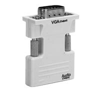 Interface Multimédia Haute Définition vers Convertisseur VGA avec Adaptateur de Câble Audio HD pour Une Utilisation Facile Plug and Play à la Maison et au Bureau, ABS/Alliage D'aluminium