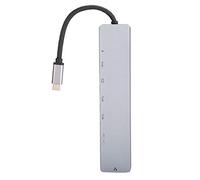 Interface TypeC vers Hub USB 3.0 RJ45 Ethernet SDTF OTG Un Hub Type-C avec Ports Ethernet USB 3.0 Compatible avec Book et Plus