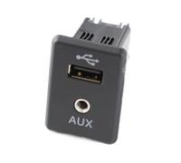 Interface USB AUX voiture Compatible Avec Nissan Pour Kicks 2018 2019 Pour Rogue Pour Frontier 2014 2015 2016 2017 Port Prise D'entrée AUX Remplacement Pour Voiture 28023-4BA0B
