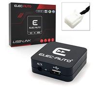Interface USB MP3 FLAC - Auxiliaire pour Voiture Audi, Seat, Skoda, Volkswagen avec Prise QUADLOCK | Chargeur | Prise Jack | Boitier encastrable Invisible | Accessoire autoradio | Adaptateur Clé USB