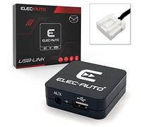 Interface USB MP3 FLAC - Auxiliaire pour Voiture Mazda | Chargeur | Prise Jack | Boitier encastrable Invisible | Accessoire autoradio | Prise Adaptateur Clé USB