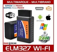 Interface/Valise De Diagnostic Elm327 Obd2 Wifi - Multimarques - Diagnostique Auto - Lecteur Codes D