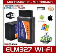 Interface-Valise de Diagnostic ELM327 OBD2 WIFI - MULTIMARQUES - Diagnostique Auto - Lecteur Codes D