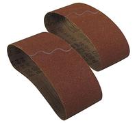INTERFLEX AC611X.75.533.60 - Caja de 10 bandas de 75x533 mm para lijadora portátil óxido de aluminio con grano semi-friable (grano 60)