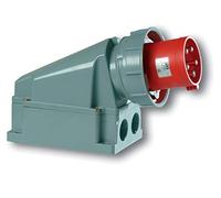 interflex PCE - Prise murale étanche/ou 63 A 3 pôles 400 V 6 heure/S Rouge