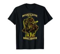 Intergalactic Bounty Hunter - Alien Cowboy Horse Science-Fiction T-Shirt