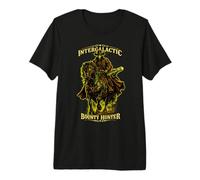 Intergalactic Bounty Hunter - Alien Cowboy Horse Science-Fiction T-Shirt Haut de Gamme