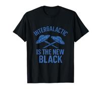 Intergalactic est Le Nouveau Design OVNI de la Galaxie Noire T-Shirt
