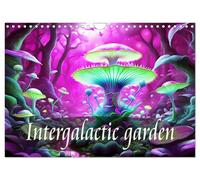 Intergalactic garden (Wall Calendar 2027 DIN A4 landscape), CALVENDO 12 Month Wall Calendar: A journey through the secrets of the plant universe.