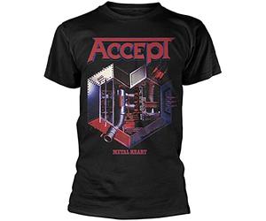 interi Accept 'Metal Heart' (Black) T-Shirt Black XL