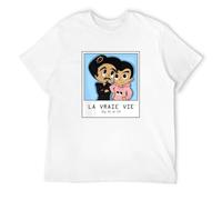 interi Bigflo Oli T Shirt Cotton Men T Shirt Men Unisex Tshirt Male T Shirt Homme White L