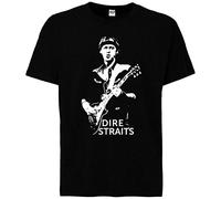 interi Dire-Straits-L Ogo T-Shirt Black XXL