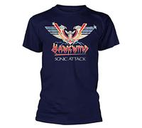 interi Hawkwind 'Sonic Attack' (Navy) T-Shirt Navy Blue L