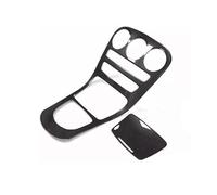 Intérieur Automobile Autocollants Garniture Cadre Couverture Panneau Changement Vitesse Console Centrale Voiture Pour Mercedes Pour Benz C GLC Classe W205 X235 Autocollant Décoratif(Carbon Style)