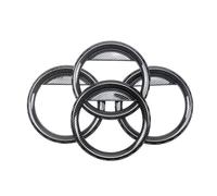 Intérieur automobile Compatible Avec Toyota Pour Hilux Pour Revo Pour Conquest 2015 2016 2017 2018 2019 2020 2021 Garniture Cadre Haut-parleur Porte(4 pcs)