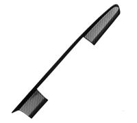 Intérieur Automobile pour A&UDI pour A6 C7 A7 Style Voiture Console Centrale Panneau Navigation Garniture Intérieure Fiber Carbone Autocollant Couverture Décoration