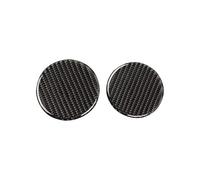 Intérieur Automobile Pour Chevrolet Pour Camaro 2017-2022 Joint De Porte-gobelet Central Intérieur En Fibre De Carbone(Black carbon fiber)