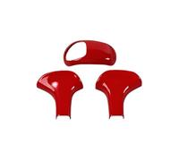 Intérieur Automobile Pour Jeep Pour Grand Pour Cherokee 2014-2015 Autocollants Décoratifs Pour Pommeau De Levier De Vitesse ABS(Red)