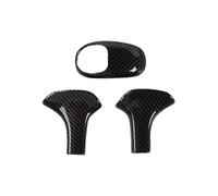 Intérieur Automobile Pour Jeep Pour Grand Pour Cherokee 2014-2015 Autocollants Décoratifs Pour Pommeau De Levier De Vitesse ABS(Carbon fiber appearance)