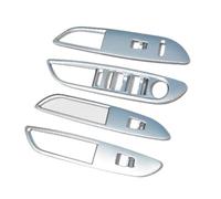 Intérieur Automobile Pour Opel Pour Mokka 2012-2016, En ABS Argenté, Lot De 2 Cache De Sortie D'air De Climatisation Avant(Glass Lift)