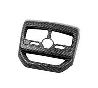 Intérieur Automobile pour Peugeot pour 3008 pour 5008 GT 2017 2018 2019 2020 Voiture Accoudoir Boîte Arrière Climatiseur AC Sortie d'air Décoration (Couleur : Fibre de Carbone)