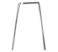 Intérieur Automobile Pour VW Pour Golf 8 MK8 2020 2021 Garniture Couverture Voiture Intérieur Fibre Carbone Panneau Changement Vitesse Automatique Autocollant Cadre Décoratif(Left-hand drive A)