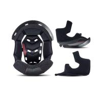 LS2 MX701 Explorer Carbon, doublure/coussinets de joue S Noir/Gris Noir/Gris