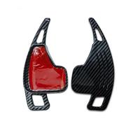 PSRRGZTM intérieur Compatible avec BMW pour 2 3 4 5 6 7 X1 X4 GT Z4 F30 F35 Palette De Volant Manette De Vitesse Accessoires D'extension De Palette De Changement De Vitesse(Black Carbon Fiber)