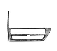 Intérieur Couverture Garniture Autocollants Bande Trou Climatisation Tableau Bord Cadre Décoratif Sortie D'air Pour Toyota Pour Highlander Pour XU70 2020-2023 Cover Strips D'intérieur(A Carbon)