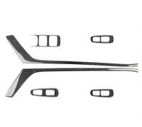 Intérieur Couverture Garniture Changement Vitesse Sortie D'air Lève-vitre Tableau Bord Panneau Porte Garniture Costume Autocollant Pour Kia Pour Stinger 2019-2023 Cover Strips D'intérieur(27)