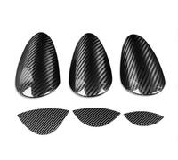 Intérieur Couverture Garniture Compteur Vitesse Changement Ensemble Poignées Porte Lève-vitre Autocollant Intérieur Voiture Pour Nissan Pour 370Z Pour Z34 2009-UP Cover Strips D'intérieur(32)