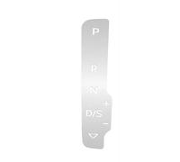 Intérieur Couverture Garniture Garniture Couvercle Protection Panneau Pommeau Levier Vitesse Pour Pour A3 8V 2013 - 2019 LHD Autocollant Intérieur Voiture Intérieur Garniture Couverture(Sliver)