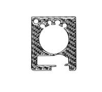 Intérieur Couverture Garniture Panneau Commutateur Phare Sortie D'air Des Deux Côtés Garniture Couverture Combinaison Autocollant Pour Dodge Pour Ram 1500 013-015 Voiture Intérieur(Black1)