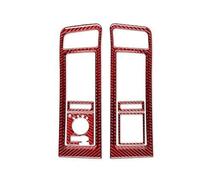 Intérieur Couverture Garniture Panneau Commutateur Phare Sortie D'air Des Deux Côtés Garniture Couverture Combinaison Autocollant Pour Dodge Pour Ram 1500 013-015 Voiture Intérieur(Red3)