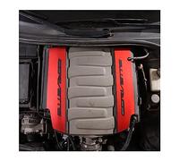 Intérieur Couverture Garniture Pour Chevrolet Pour Corvette C7 2014-2019 Alliage D'aluminium Capot Moteur Voiture Lettre Panneau Couverture Autocollants Auto Accessoires D'autocollant Garniture ( Coul