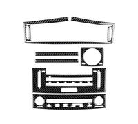 Intérieur Couverture Garniture Pour Lexus IS250 IS350 IS-Series 2014 2015 2016 2017 2018 Grille D'aération AC CD Panneau Garniture Ensemble ABS Plastique décoration autocollante