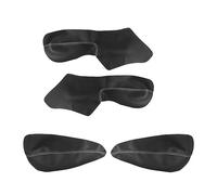Intérieur Couverture Garniture Pour Peugeot 206 Pour Citroen C2 Panneau D'accoudoir Porte Intérieure Housse Cuir Microfibre Garniture Protection Seulement 4 Portes Voiture ( Couleur : Black-white line