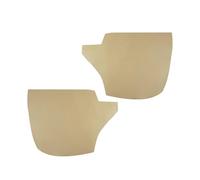 Intérieur Couverture Garniture pour Toyota Prius 30 2009 2010 2011 2012 2013 2014 2015,Portes Voiture Microfibre Cuir Porte Panneau Couverture Garniture Protection,Beige-4pcs