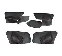 Intérieur Couverture Garniture RHD Pour VW Pour Jetta 2005 2006 2007 2008 2009 2010 Pour Golf 5 Microfibre Cuir Intérieur Voiture Porte Poignée Accoudoir Panneau Couverture Garniture ( Couleur : Custo