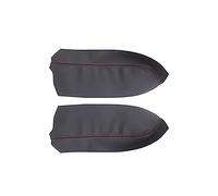 Intérieur Couverture Garniture Voiture Microfibre Cuir Intérieur Porte Accoudoir Panneau Couverture Garniture Intérieure Pour Toyota Pour Prius 2004 2005 2006 2007 2008 2009 ( Couleur : Le noir , Tail