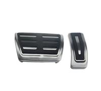 Intérieur Couverture Repose-Pied Pour A4 B9 Pour A5 F5 2016 2017 2018-2023 Voiture LHD Pédale De Frein À Gaz En Acier Inoxydable Capuchons Pedale(2pcs)