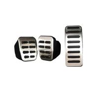 Intérieur Couverture Repose-Pied Pour Skoda Pour Octavia 1U Pour Fabia 1 Rabia Pour Rapid Pour Roomster Coussinets De Pédale De Voiture Capuchons Pedale(3pcs MT)